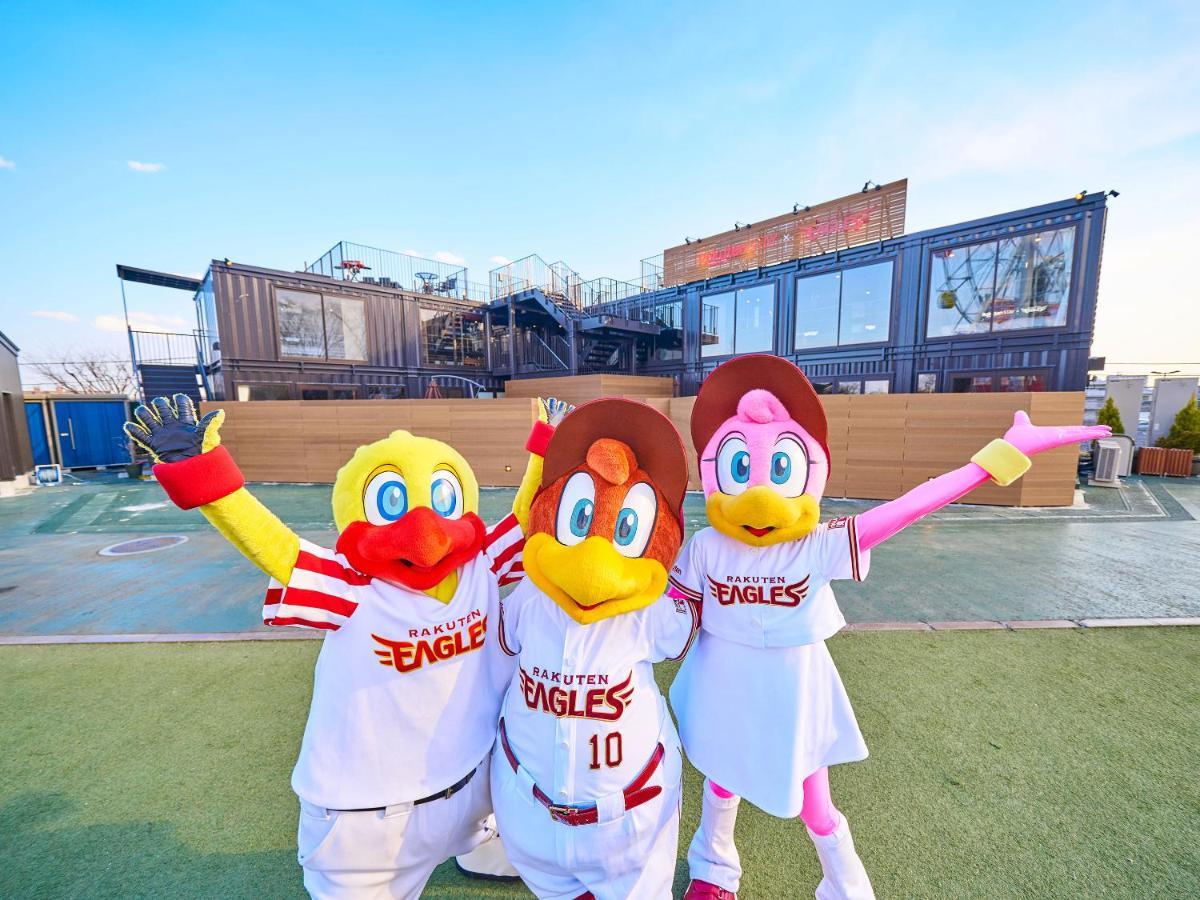Rakuten Stay X Eagles 202 With Roof Balcony Сендай Екстериор снимка