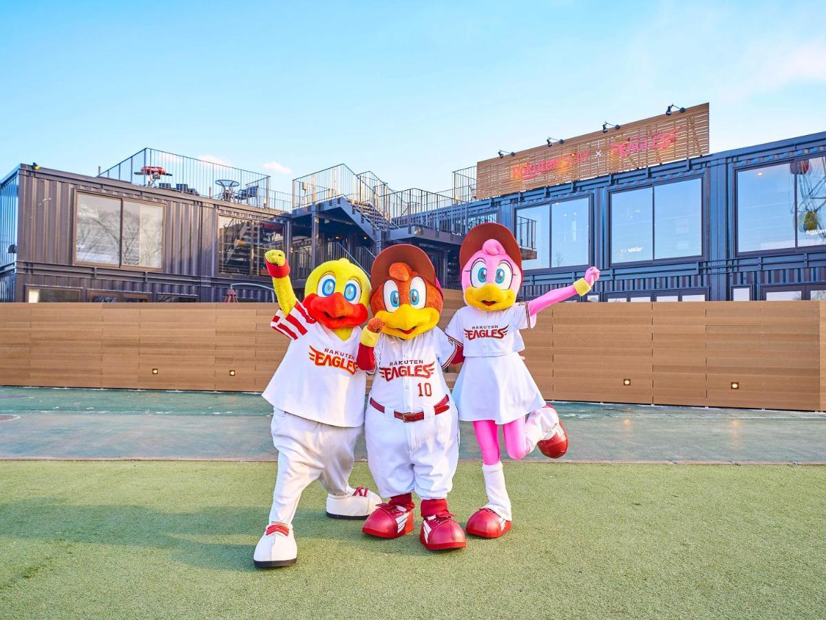 Rakuten Stay X Eagles 202 With Roof Balcony Сендай Екстериор снимка